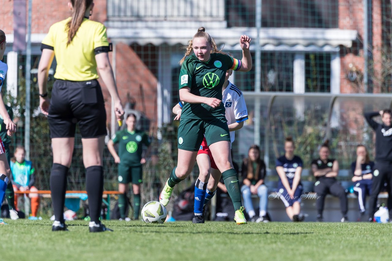 Bild 286 - wBJ Hamburger SV - WfL Wolfsburg : Ergebnis: 2:1